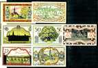 Germany Old City Banknotes Set, Notgeld Zeulenroda 1921 - [11] Emissions Locales