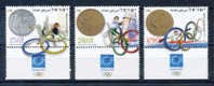 ISRAELE 2004 ATENE 2004, GIOCHI OLIMPICI: Judo, Windsurf, Kayak. SERIE COMPLETA MNH** UNIFICATO 1725-27 - Summer 2004: Athens