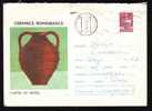 Romania  1973 PORCELAINE  CERAMICS ENTIER POSTAUX COVER Code. 1238/73. - Porcelana