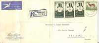 Ny&t    210+215  Lettre     BELGRAVIA  Vers  FRANCE Le   12 ......... 1956 - Covers & Documents