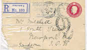 Carta, Entero Postal, Certificada 1922, STREATHAM ( Inglatera), Cover Entier Postal - Covers & Documents