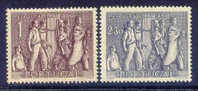 ! ! Portugal - 1951 National Revolution - Af. 739 To 740 - MH - Nuovi