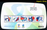 Canada (Scott No.2299f - 2010 Winter Olympics / SILVER) (**) SPECIAL EDITION - NOTE - Inverno2010: Vancouver