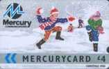 # UK_OTHERS MERCURY-MS6 Christmas 88 4 Gpt 10.88 Tres Bon Etat - Mercury Communications & Paytelco