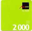 @+ Niger - Recharge Moov 2000CFA - Niger