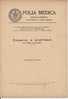 FOLIA MEDICA - ECZEMA E ANAFILASSI - PAGINE 7 - (ESTRATTO DAL N° 21- 1923) - Medizin, Biologie, Chemie