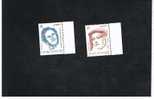 VATICANO - UNIF. 1048.1049 - 1996  EUROPA: DONNE CELEBRI (GIANNA BERETTA MOLLA, EDITH STEIN)    -   NUOVI  (MINT)** - Unused Stamps
