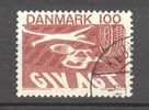 Denmark 1977 Mi. 637  100 (Ø) Neue Strassenverkehrsordnung - Gebraucht