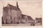 Ref 09 : Cpa 61 Exmes L'Eglise Voitures Anciennes - Exmes
