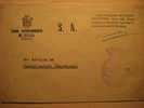 SEVILLA ECIJA 1974 A Castelldefels Ayuntamiento Town Hall Franquicia Postage Paid Sobre Cover Lettre - Postage Free