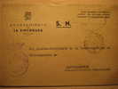 SEVILLA LA RINCONADA 1974 A Castelldefels Ayuntamiento Town Hall Franquicia Postage Paid Sobre Cover Lettre - Franchise Postale