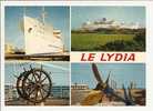 Le Barcares Sur Mer: Paquebot De Croisiere Le Lydia, Barre, Helice (10-1856) - Port Barcares