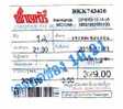 TICKET - TRANSPORT - BUS - THAILANDE - CHANTOUR COMPAGNY - Wereld