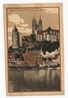 GERMANY - MEISSEN, Panorama, Old Postcard - Meissen