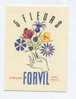 Carte Parfumée / FORVIL : 5 FLEURS - Profumeria Antica (fino Al 1960)