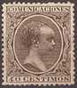 ES223SF-LB2226TANNU-.España.Spain.Espagne.ALFONSO XIII .1889/99(Ed 223**) 2 MARQUILAS.SUPER LU   JO - Unused Stamps