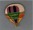 Pin´s  Montgolfière  TOUPRET  Enduit - Montgolfier