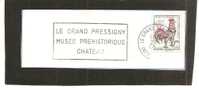 Flamme + Timbre - Le Grand Pressigny 19__  - 37 Indre Et Loire - France Timbre - - Mechanical Postmarks (Advertisement)