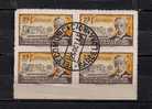 SPAIN 1945 HUERFANOS DE TELEGRAFOS BARCELONA BL4 #2 - Telegrafen