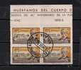 SPAIN 1945 HUERFANOS DE TELEGRAFOS MALAGA BL4 #1 - Telegramas