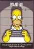 I Simpson, Wanted (Promocard) - TV Series