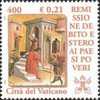 STATO CITTA' DEL VATICANO - VATIKAN STATE - GIOVANNI PAOLO II - ANNO 2001 - DEBITO ESTERO - VALORI 5 - NUOVI MNH ** - Ongebruikt