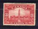 Canada - 1927 - 3 Cents 60th Anniversary Of Conferderation - MH - Unused Stamps