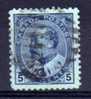 Canada - 1903 - 5 Cents Definitive (Indigo) - Used - Usados