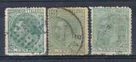 España, VARIEDAD 5 Cts Alfonso XII, Num 201-201a º - Used Stamps