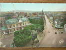 93 - SAINT-OUEN - Vue Panoramique De La Place De La République (Mairie). CPSM - Saint Ouen