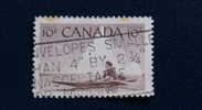 CANADA 1955 USED VF - Oblitérés