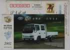 Light Truck,China 2002 No.1 Automobile Group Advertising Pre-stamped Card - Camiones