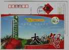 Chinese Mitten Crab,China 2010 Kunshan Ecological Hamlet Breeding Farm Advertising Pre-stamped Card - Farm
