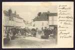 CPA  PRECURSEURNE- FRANCE- PITHIVIERS (45)- LE MARCHÉ AUX LÉGUMES EN 1900- TRES BELLE ANIMATION GROS PLAN - Pithiviers