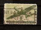 Air Mail - Twin Motored Transport Plane - Scott # C26 United States - 2a. 1941-1960 Usati