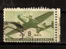 Air Mail - Twin Motored Transport Plane - Scott # C26 United States - 2a. 1941-1960 Gebraucht