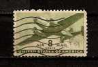 Air Mail - Twin Motored Transport Plane - Scott # C26 United States - 2a. 1941-1960 Usados