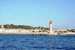 K-ZS-25  @    Saint  Tropez  , Lighthouse    ( Postal Stationery , Articles Postaux ) - Iles