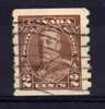 Canada - 1935 - 2 Cents Coil Stamp (Imperf X 8) - Used - Used Stamps