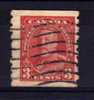 Canada - 1935 - 3 Cents Coil Stamp (Imperf X 8) - Used - Used Stamps