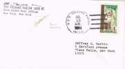 1324. Carta NEW YORK 1964.  Ship USS Orleans Parish (MCS-6) - Lettres & Documents