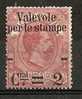 1890 REGNO VALEVOLE X STAMPE 2 SU 50 C MH * - RR6914 - Neufs