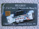 F413- PEUGEOT 905 2 - Dimanche 10h - 50 SO3 - 1993