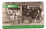 COACH ( Luxembourg ) Horse Cab Carriage Fiacre Carrosse Diligence Wagon Waggonette Carruaje Coche De Caballos Carrozza - Luxembourg