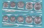 INDONESIA    Set/Tira  5 Monedas/Coins UNC/SC     DL-7895 - Indonesia
