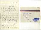 - POSTE AUX ARMEES SUR ENVELOPPE DE 1961  SECTEUR POSTAL 86900 A.F.N. (courrier) - Oorlog In Algerije