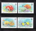 Tuvalu 1988 Marine Life Fish And Corals MNH - Tuvalu