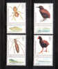 Tristan Da Cunha 1987 Indigenous Flightless Species And Habitats Birds Moth MNH - Tristan Da Cunha