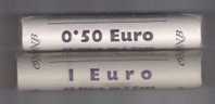 AUSTRIA  Lote 2 Cartuchos/Rolls  0,01€ (50 Monedas/Coins) 2.002 + 0,02€ (50 Monedas/Coins) 2.002  SC/UNC    DL-7899 - Austria