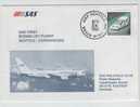 USA First SAS Boeing-767 Flight Seattle - Copenhagen 24-4-1990 - Cartas & Documentos